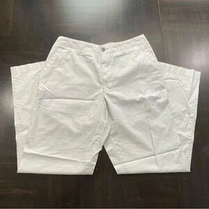 Hugo Boss Chino Pants Men 28x28 Cream Beige Straight Trousers Used